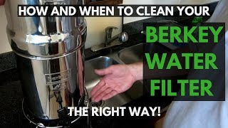 How To Clean Berkey Water Filters THE RIGHT WAY [upl. by Cathie855]