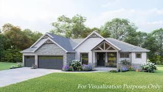 EXCLUSIVE CRAFTSMAN HOUSE PLAN 280200074 WITH INTERIOR [upl. by Klayman]