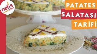 Muhteşem Patates Salatası  Salata Tarifi  Nefis Yemek Tarifleri [upl. by Aelanna]