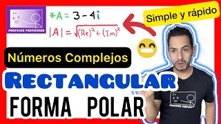 Números complejos de rectangular a polar  Algebra lineal [upl. by Dorlisa453]