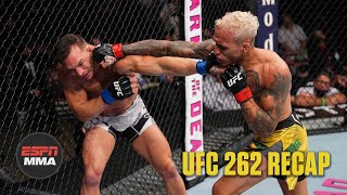 UFC 262 Recap Charles Oliveira TKOs Michael Chandler for the lightweight belt  ESPN MMA [upl. by Chaddy]