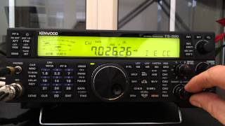 Kenwood ts590sg CW Decode [upl. by Melessa]