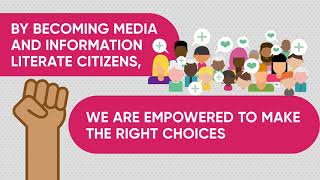 Media and Information Literate Citizens Think Critically Click Wisely [upl. by Nesahc]