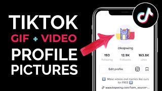 How to Use Any GIF or Video as your TikTok Profile Picture [upl. by Hyacinth]