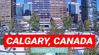 Calgary Canada Webcam City View [upl. by Oidale]