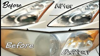 How To Clean Headlights Easy Simple [upl. by Longfellow]