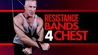 4 BEST Resistance Band Exercises for Chest Do These [upl. by Veda]