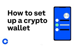 Coinbase Learn How to set up a crypto wallet [upl. by Hanyaz]