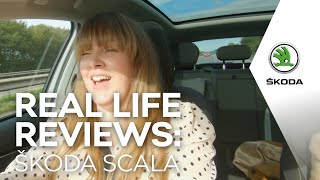 Real Life Reviews ŠKODA SCALA [upl. by Yatnuahs515]