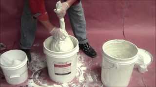 DRY MIX Veneziano  How to  Vasari Plaster [upl. by Eatnwahs]