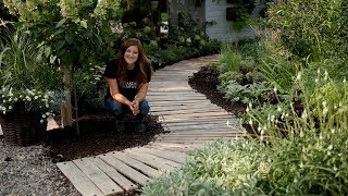 Pallet Walkway EASY DIY PROJECT  Garden Answer [upl. by Nosille]