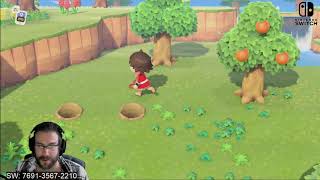 How to Plant Trees in ANIMAL CROSSING NEW HORIZONS  Nintendo Switch [upl. by Wallraff107]