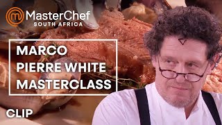 Marco Pierre White Masterclass  MasterChef South Africa  MasterChef World [upl. by Aratnahs]