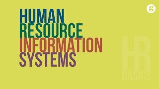 HR Basics Human Resource Information Systems [upl. by Nydnarb]