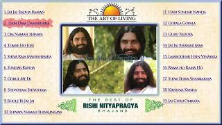 quotArt of Living Bhajans by Rishi Nitya Pragyaquot nonstop [upl. by Yhtorod]