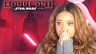 Darth Vader Hallway Scene Reaction Rogue One… it was the best ending [upl. by Llerud115]