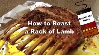 How to cook rack of lamb in the oven  Easy recipe [upl. by Auqenehs]