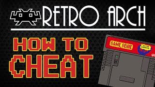 How To Use Cheats With Retroarch SNES Genesis etc [upl. by Aliel]