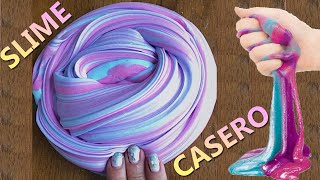 COMO HACER SLIME FACIL 1 INGREDIENTE  SIN BORAX [upl. by Obeded]