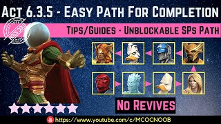 MCOC Act 635  Easy Path For Completion  TipsGuide  No Revives  Story quest [upl. by Panthea798]