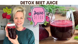 Beetroot Juice Recipe Using Blender [upl. by Nyliahs]