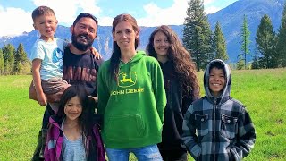 Family Gives Full Tour of Their 20 Acre Off Grid Property In North Idaho [upl. by Trixi]