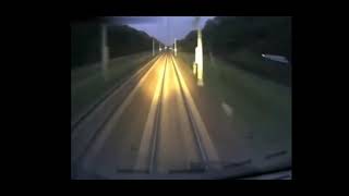 Deer gets hit by train and explodes [upl. by Kirst749]