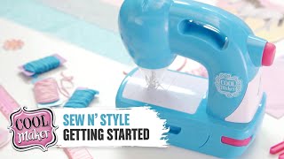 Cool Maker  SewN Style Machine  Getting Started [upl. by Enelyaj]