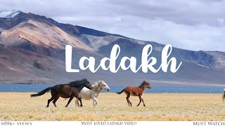 Ladakhs most beautiful cinematic video you will ever watch [upl. by Irihs]