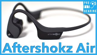 Aftershokz Air  Bone Conduction Headphones TUTORIAL [upl. by Morentz]