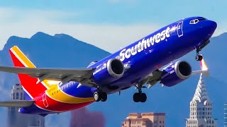 27 AWESOME Boeing 737 MAX Takeoffs amp Landings in 14 MINUTES [upl. by Ebert742]