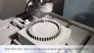 Graphite Electrode Milling  Graphite Electrodes CNC [upl. by Eima]