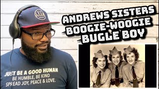 Andrews Sisters  Boogie Woogie Bugle Boy  REACTION [upl. by Ahsimit]