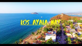 PLAYA LOS AYALA CERCAS DE RINCON DE GUAYABITOS NAYARIT MEXICO [upl. by Stevena]