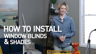 How to Install Window Blinds and Shades [upl. by Noeruat]