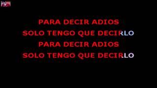 Jose Feliciano amp Vicki Karr Para decir adios original karaoke [upl. by Nirmak]