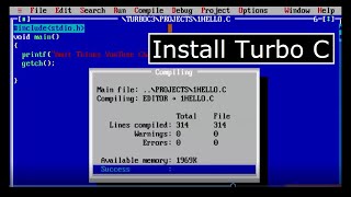 How to Download amp Install Turbo CC in Windows 10 [upl. by Enilkcaj]