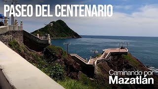 Caminando por el paseo del centenario en Mazatlán [upl. by Price]