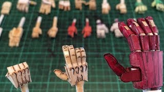 How To Make A Paper Model Ep 2  HANDS Tutorial [upl. by Mroz]