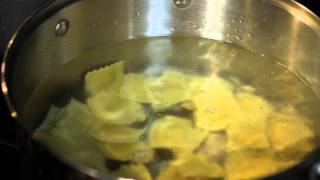 How to Cook Ravioli Pasta  Chicken Pasta amp Sauce [upl. by Nadeen305]