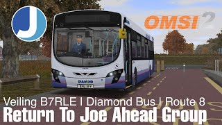 OMSI 2  Yorkshire Counties 30  Bus Company Simulator  Veiling B7RLE [upl. by Nolahs]