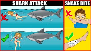 Scientific Tips on How to Survive Wild Animal Attacks [upl. by Gilbertson]