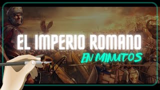 EL IMPERIO ROMANO en minutos [upl. by Parrnell]