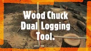 Woodchuck Dual Logging Tool Combo [upl. by Ellesig]