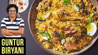 Guntur Chicken Biryani Recipe  How To Make Guntur Biryani  Chicken Biryani Recipe By Varun Inamdar [upl. by Rubi]