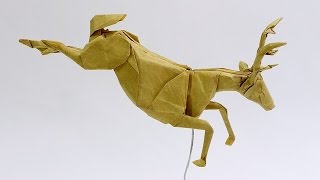 How to make an Origami Deer [upl. by Eecyac]