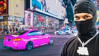 MOST WANTED DRIVERS TAKEOVER TIMES SQUARE [upl. by Imuy]