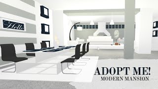 🏠Adopt Me Modern Mansion Speed Build🏠1 PART [upl. by Enelrahc]