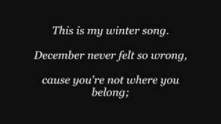 Winter Song  Sara Bareilles amp Ingrid Michaelson  Lyrics [upl. by Nagar]