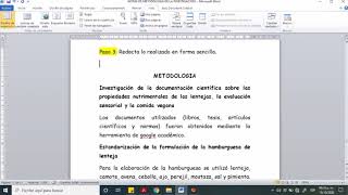 CONSEJOS PARA LA REDACCION DE LA METODOLOGIA DE TU INVESTIGACION [upl. by Bravar920]